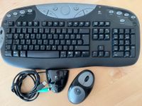 Logitech Cordless Keyboard Multimedia Tastatur mit Maus Kr. München - Kirchheim bei München Vorschau