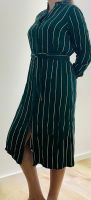 Blusen Kleid mit Gürtel in grün mit weißen Streifen Nordrhein-Westfalen - Kürten Vorschau