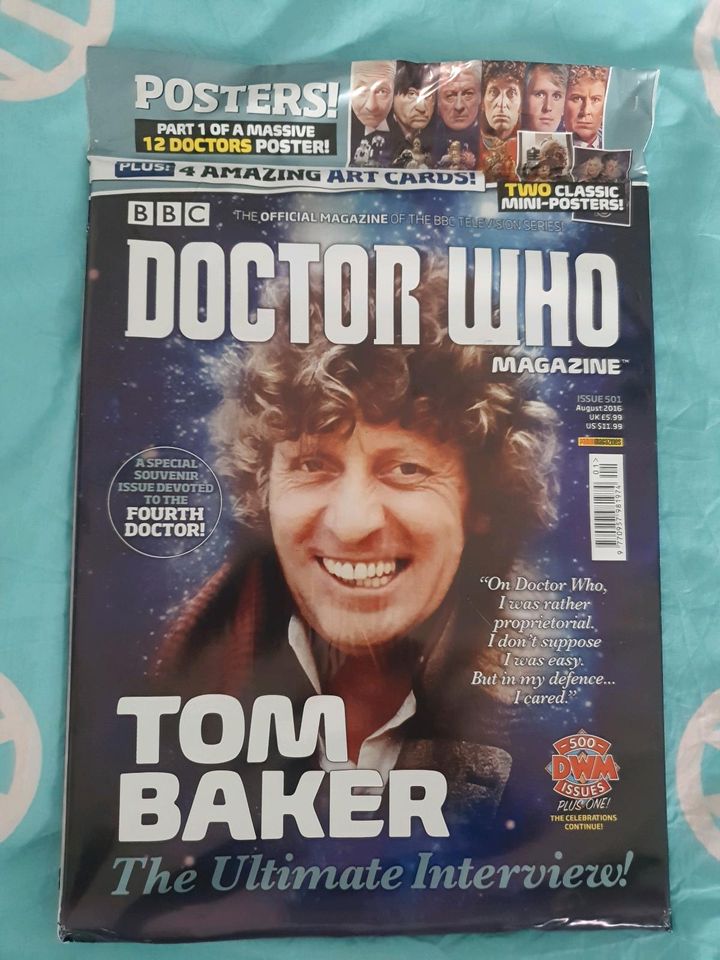 Doctor Who Tom Baker Nummer 501 Panini Magazin OVP in Iserlohn