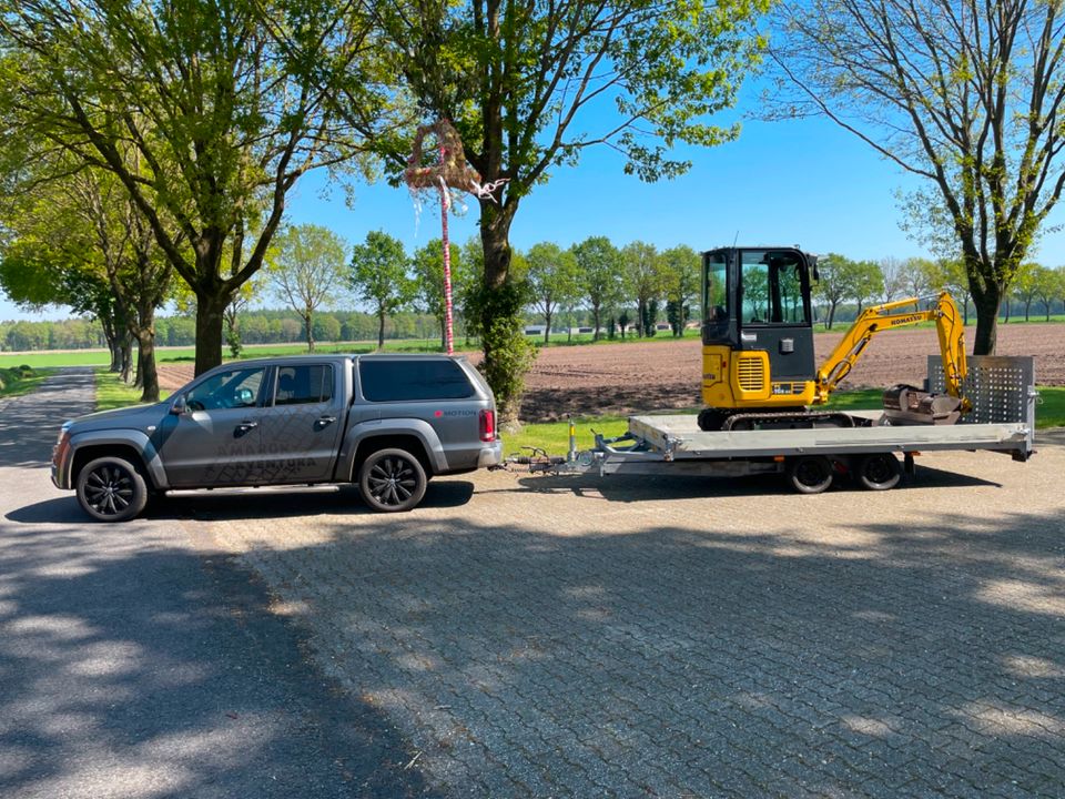 Anhänger, Plattform, Hochlader, Trailer, Autotransporter mieten in Haren (Ems)