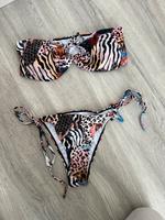 Triangel Bikini NEU Animal Print XL 42 Italy Boutique Hessen - Limburg Vorschau