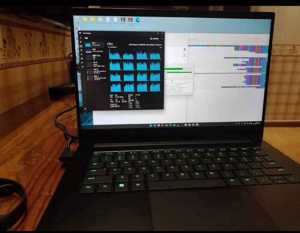 Gaming notebook Razer blade 14 Ryzen 9 5900HX | RTX 3070 | 165hz in Frankfurt am Main