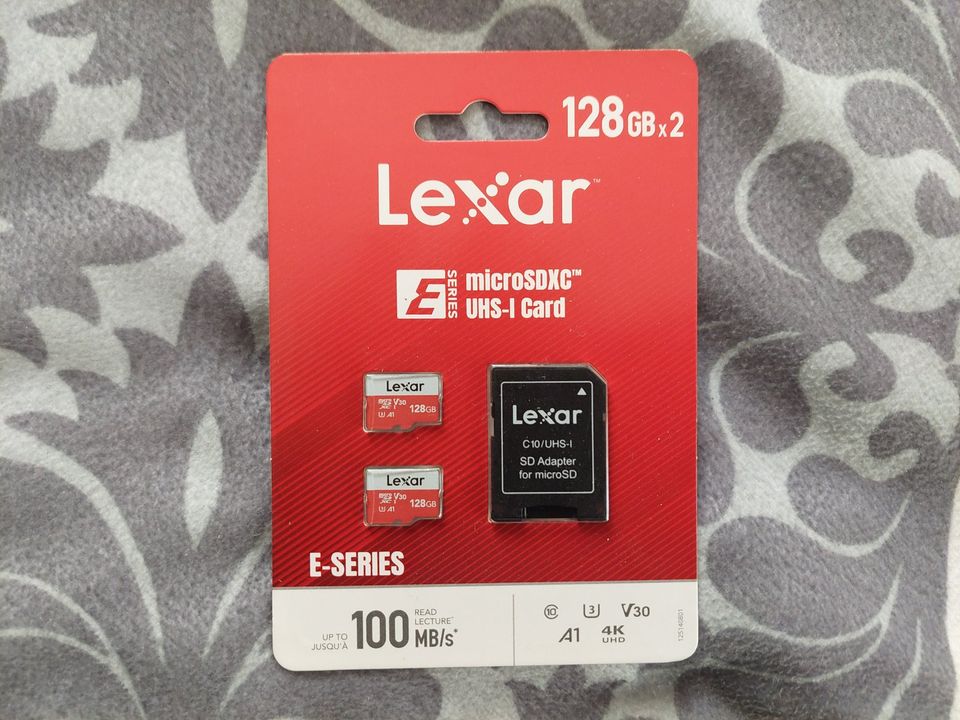 Lexar Micro SD Karte 128GB 2er Pack in Spreenhagen