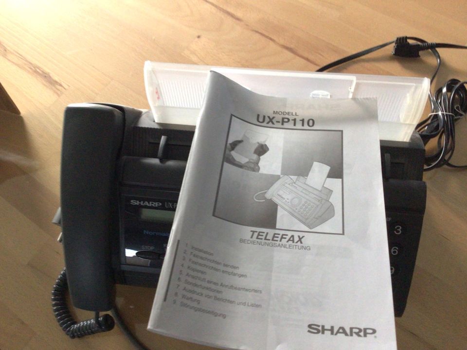 SHARP UX-P110 Faxgerät/Telefon/Kopierer gebraucht in Limbach