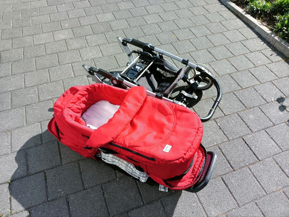 Kinderwagen Buggy Teutonia rot in Besigheim