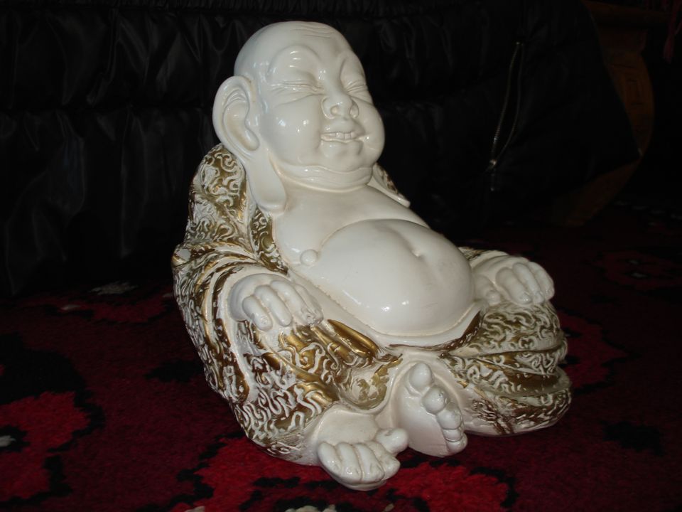 Weißer Buddha (China Jongkong) in Schönaich