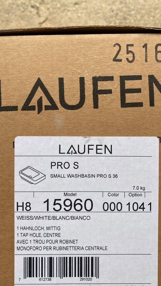 LAUFEN Pro S Handwaschbecken Neu 36 x 25cm in Laufenburg (Baden)