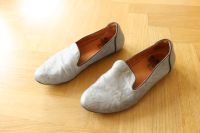 Think! Slipper Gr. 39 Leder-loafer ballerina Leder bequem tink München - Maxvorstadt Vorschau