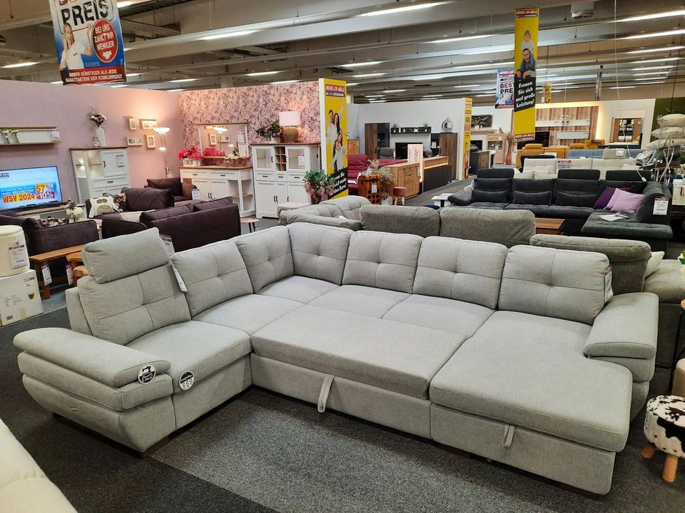 Wohnlanschaft Astor mit elektr. Relaxfunktion statt 3469,79€ in Kulmbach