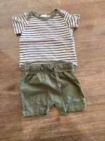 H&M Set T-Shirt und kurze Hose Gr. 56 Bayern - Mering Vorschau