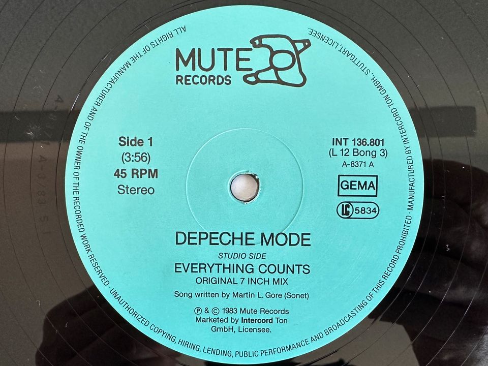 Depeche Mode - Live Tracks 3 x 12“ Maxi LIM. ED. / NUMBERED in Hamburg