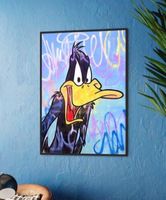 ✅Gunnar Zyl (1988) - Daffy Duck / Acrylbild, Kunstwerk, Art Nordrhein-Westfalen - Horstmar Vorschau