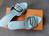 Original TOD'S Pantoletten Gr. 38,5 TODS OVP/Staubbeutel ++Top++ Rheinland-Pfalz - Bacharach Vorschau