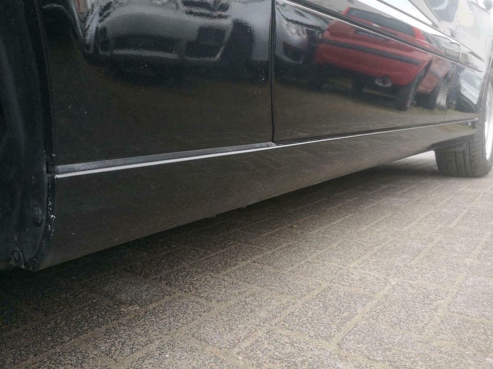 Schweller Verkleidung - Mercedes W211 S211 - 040 Uni Schwarz in Lippstadt