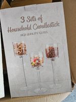 10 x 3er Set Kerzenständer Teelichthalter Hochzeitsdeko Candyglas Bayern - Erding Vorschau