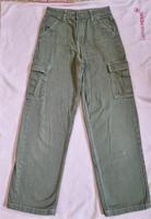 H&M Jeans Hose Cargo High Waist Brandenburg - Hoppegarten Vorschau