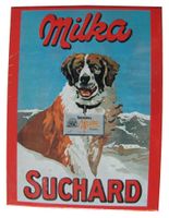 Milka - Suchard - Bernadiner - Magnet - Kühlschrankmagnet Sachsen - Eilenburg Vorschau