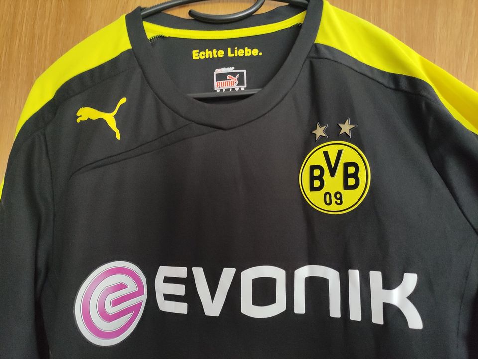 Borussia Dortmund Trikot Langarm Schieber Evonik Gr. L Puma BVB in Hagen