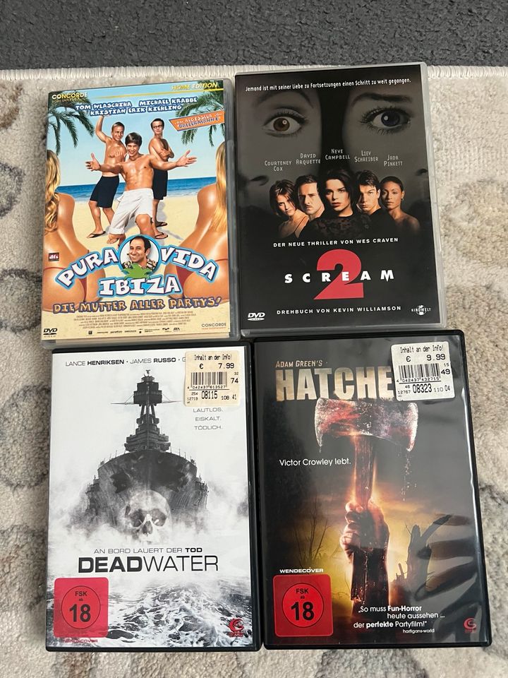 4 DvDs in OVP in Scharbeutz