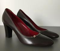 BALLY Pumps Modell SANNA | Gr. 38 | Leder | braun Hessen - Aßlar Vorschau