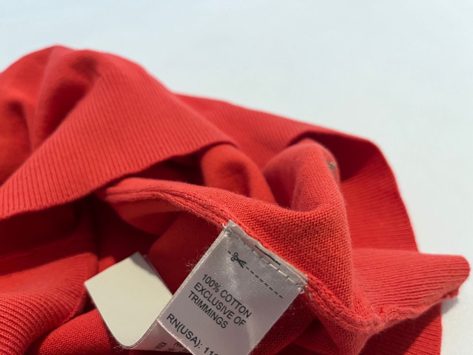 MASSIMO DUTTI Pullover Gr M rot Baumwolle (NP:99,-€) *NEU* in Frankfurt am Main