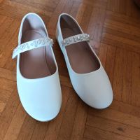 Mädchen Schuhe Größe 36 weiß mit Perlen Nordrhein-Westfalen - Coesfeld Vorschau