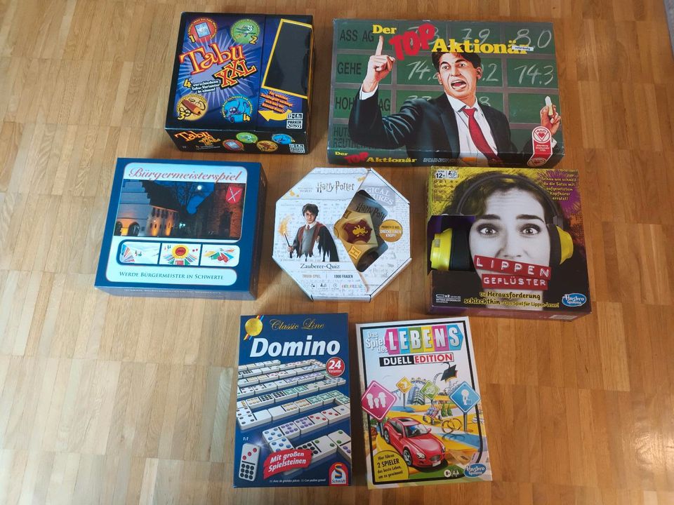 ☆Aktionär / Tabu / Domino / Spiel des Lebens / Harry Potter...☆ in Schwerte