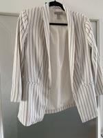 Blazer H&M weis gestreift Hessen - Groß-Rohrheim Vorschau