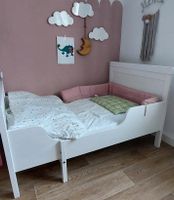 Sundvik plus Vimsig ausziehbares Kinderbett Ikea weiß Holz Sachsen - Torgau Vorschau