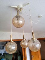 Schöne alte Deckenlampe retro antik  Glaskugeln Leuchte vintage Hessen - Dautphetal Vorschau