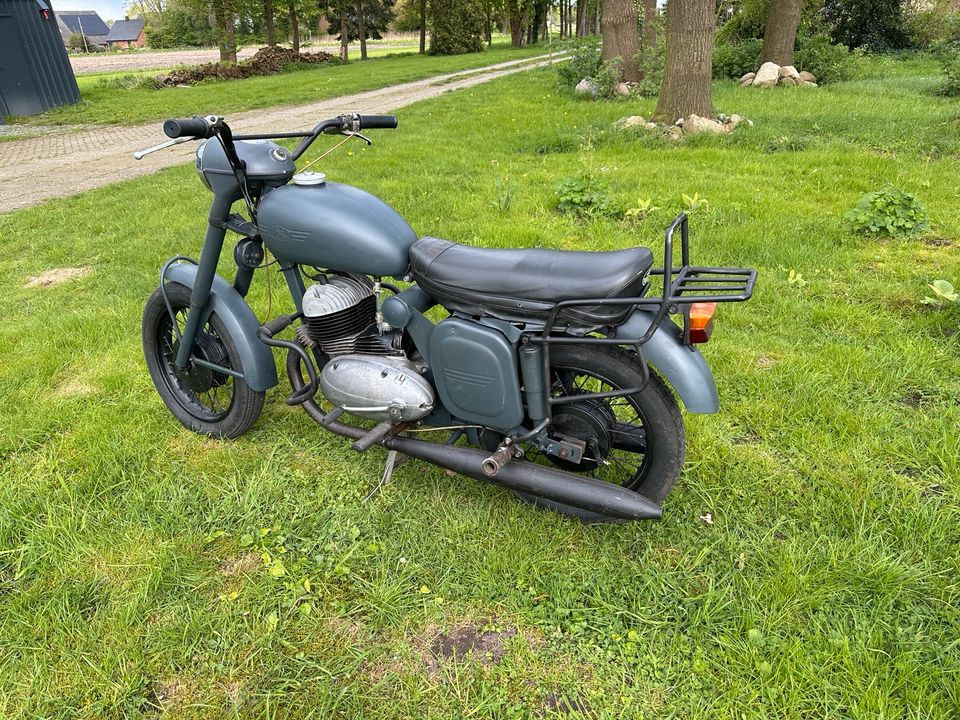 Jawa Typ 354 350ccm 2Takt 2 Zylinder Fahrbereit BJ 1955 in Dötlingen