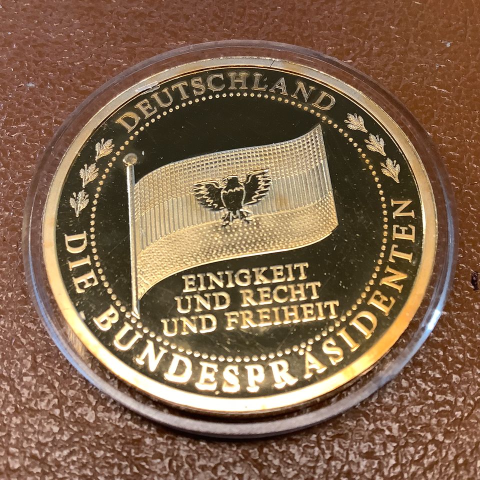 Medaille Richard von Weizsäcker - Deutscher Bundespräsident in Berlin