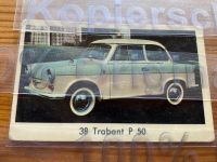 Trabant AWZ P50 seltene Sammelkarte Werbung Prospekt NSW DDR Baden-Württemberg - Friedrichshafen Vorschau