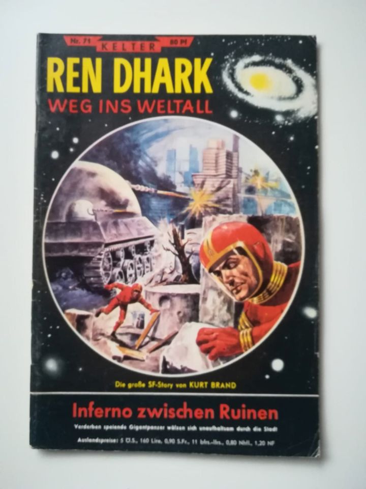 Science Fiction Romane (Jahrgang 1967 - 1978) in Trossingen