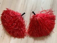 Cheerleader Pom-Poms Puschel Tanz-Wedel Cheerleading rot Hessen - Runkel Vorschau