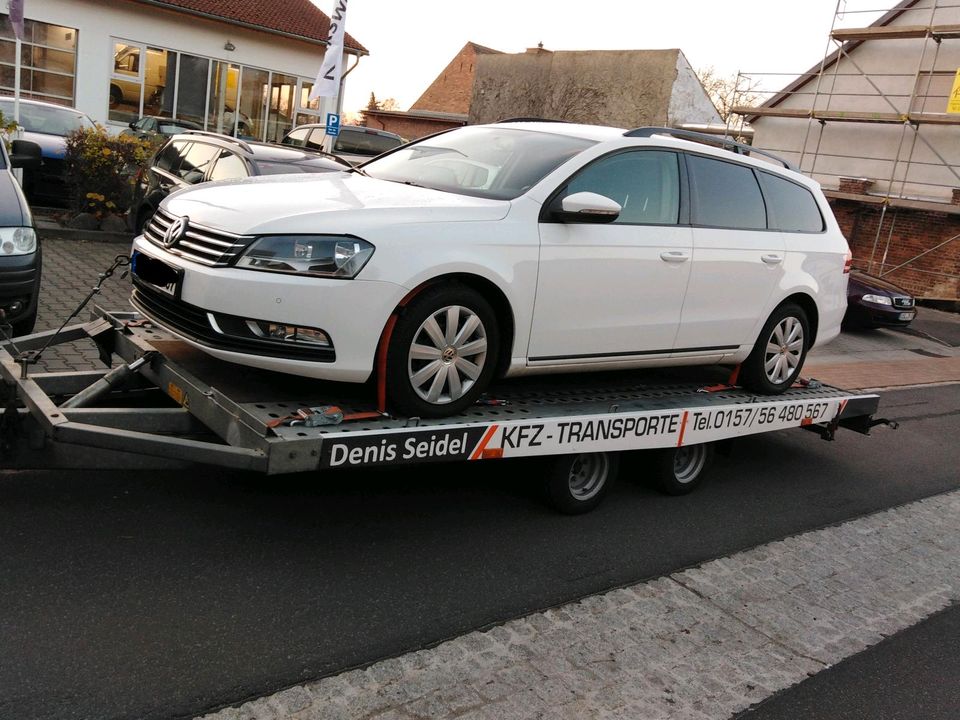 Kfz Pkw Überführung Transporte Abschleppen in Strehla