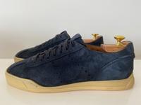 Santoni Sneakers, dunkelblau / navy, Leder, EUR 41 / UK 7 Rheinland-Pfalz - Zweibrücken Vorschau