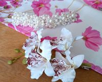 Haarschmuck Hochzeit Orchidee Glitzer perlen Rheinland-Pfalz - Polch Vorschau