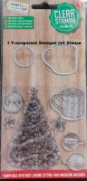 Hobby Bastel-Stempel Clear Stamps Scrapbook Karten Weihnachten Ge Baden-Württemberg - Baindt Vorschau