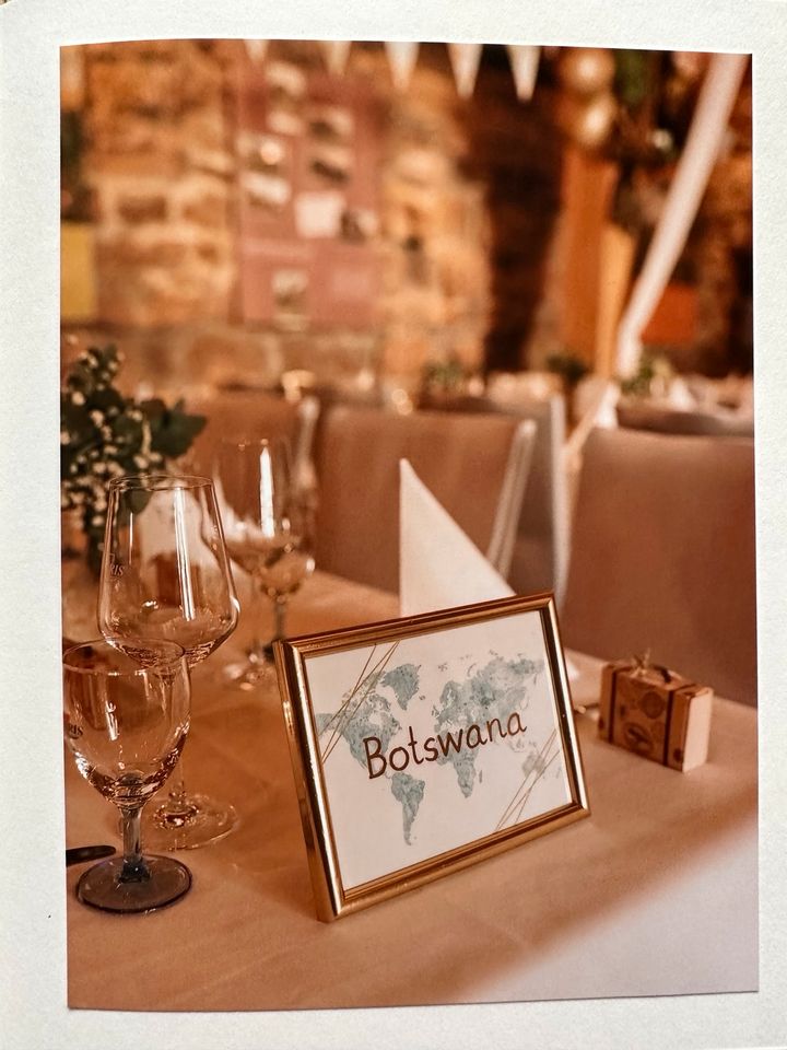 Sitzplan Hochzeit in Busenberg