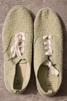 Hellgrüne dünne Sommerschuhe / Sneaker Hessen - Guxhagen Vorschau