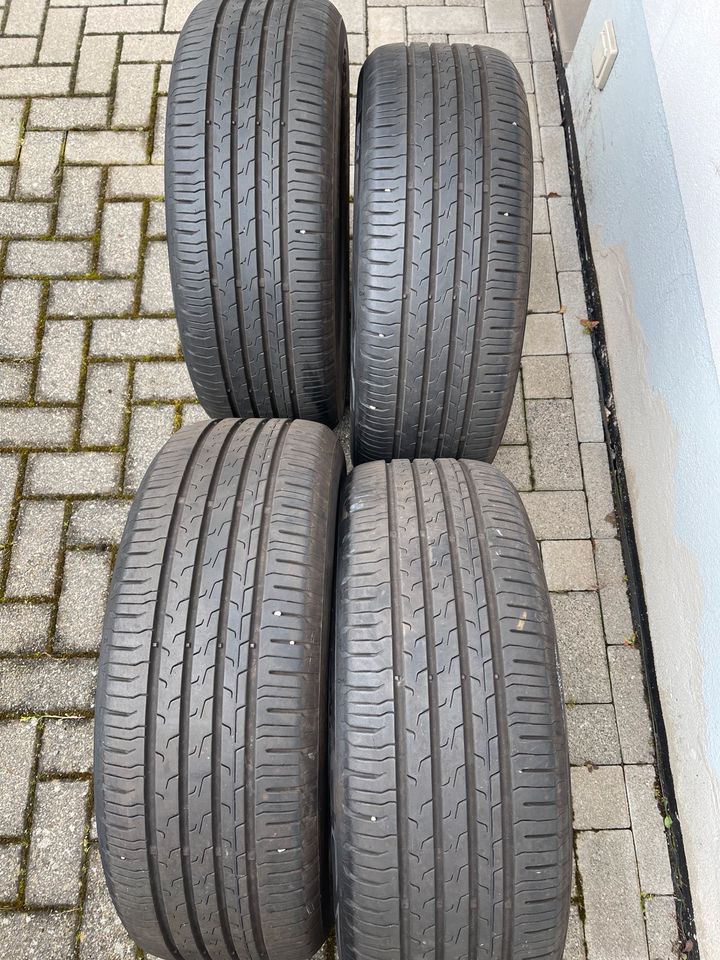 4 Sommerreifen Continental Eco Contact 6    215/50R18V in Mehring