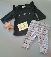 Set Mädchen Gr.62 Shirt/Kleid und Leggins Nordrhein-Westfalen - Bottrop Vorschau