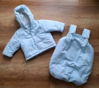 Mignolo Baby Winter Overall Jacke mit Fußsack hellblau Gr. 56-68 Bayern - Leinburg Vorschau