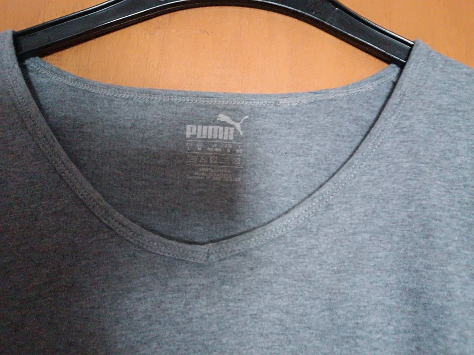 T Shirt von Puma in grau und Größe Large in Erlangen