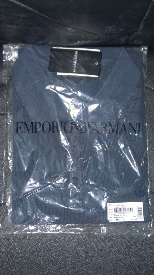 Emporio Armani Swimwear Herren Polo S  (Herren Poloshirt) in Moers