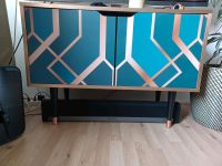 Sideboard blau-grün L94cm Nordrhein-Westfalen - Langenfeld Vorschau