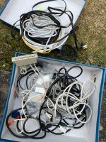 Kabel Konvolut Sammlung USB DVI VGA LAN Netzwerk PC Audio Optisch Bayern - Hohenburg Vorschau