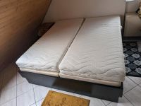 Doppelbett 200x180 65cm hoch inkl Matratzen in und springbox Baden-Württemberg - Weinheim Vorschau