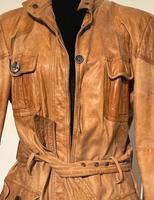 Zara, Lederjacke, Vintage hellbraun M Bayern - Nußdorf Vorschau